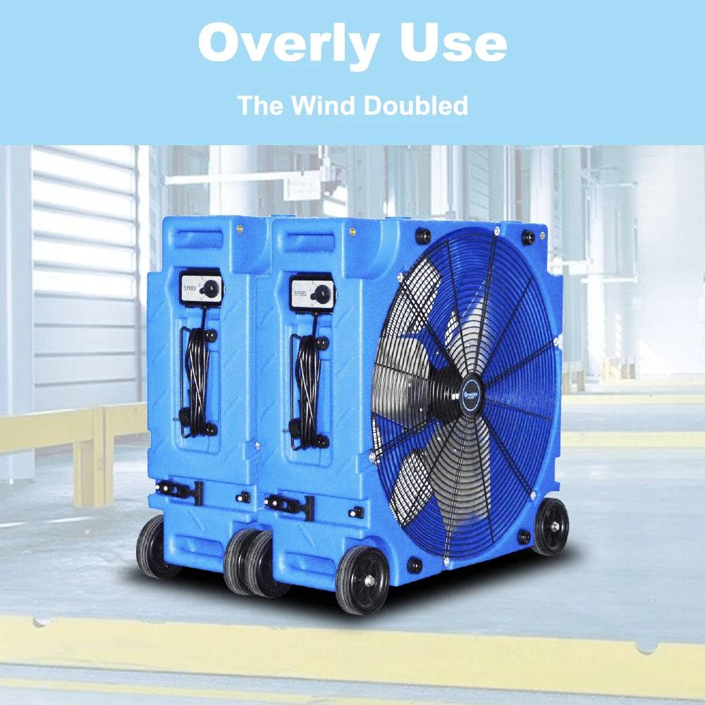 Drum Portable Ventilation Fan, 36-Inch, Electric, Plastic - detail 20