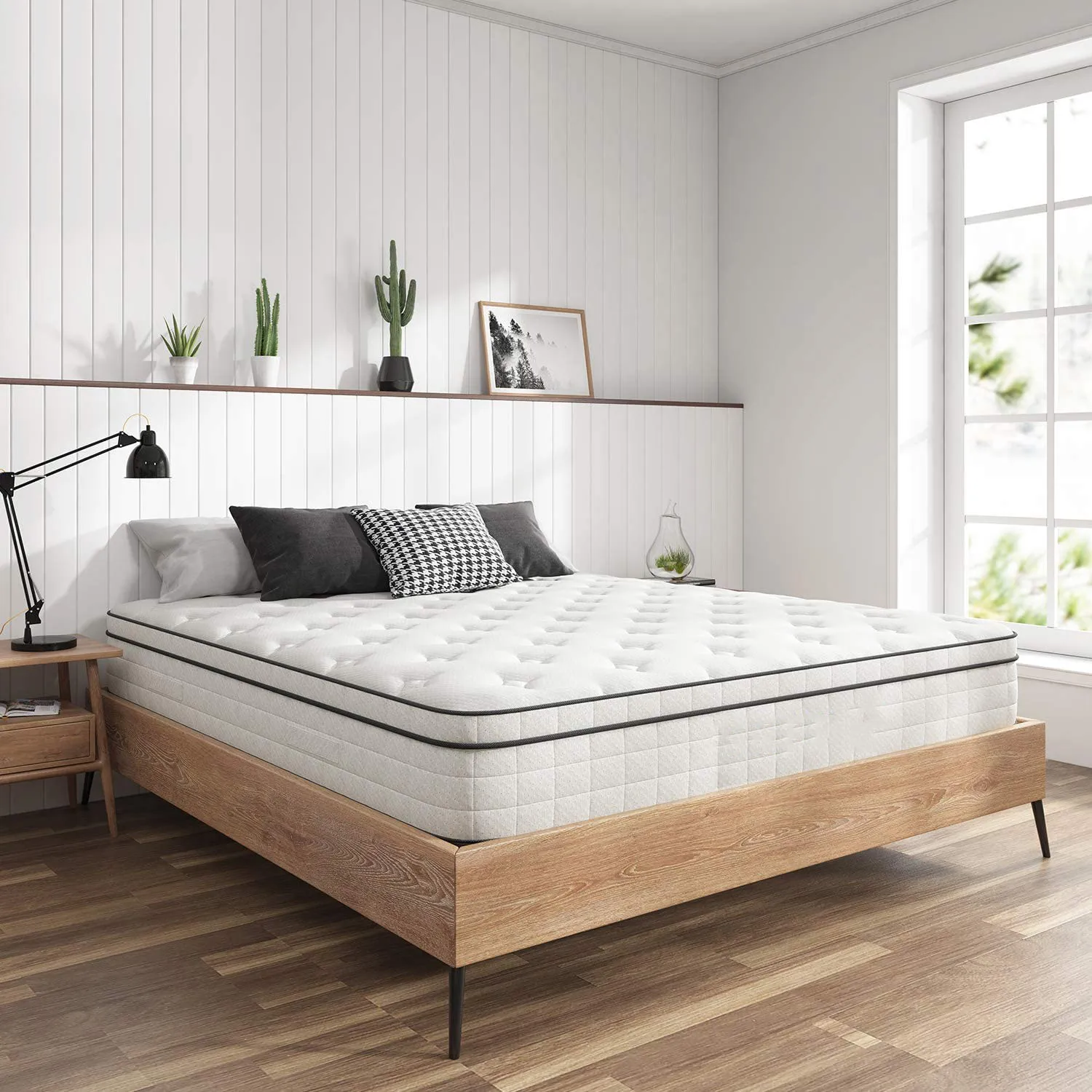 gel memory foam mattress customized Bedroom Furniture bedding manufacturer roll in carton