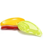 Ceramic Plates And Dishes Set Wholesale Colorful Melamine Tableware Ceramic Looks Snack Dish Plate Set
