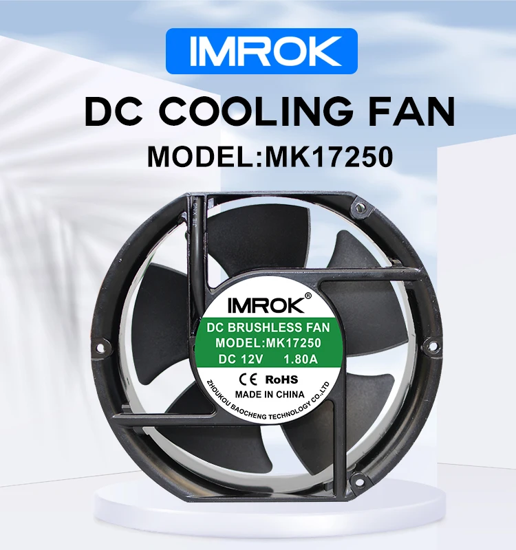Flow Industrial Exhaust Fan, 17250, Axial, 172mm, 24v - detail 4