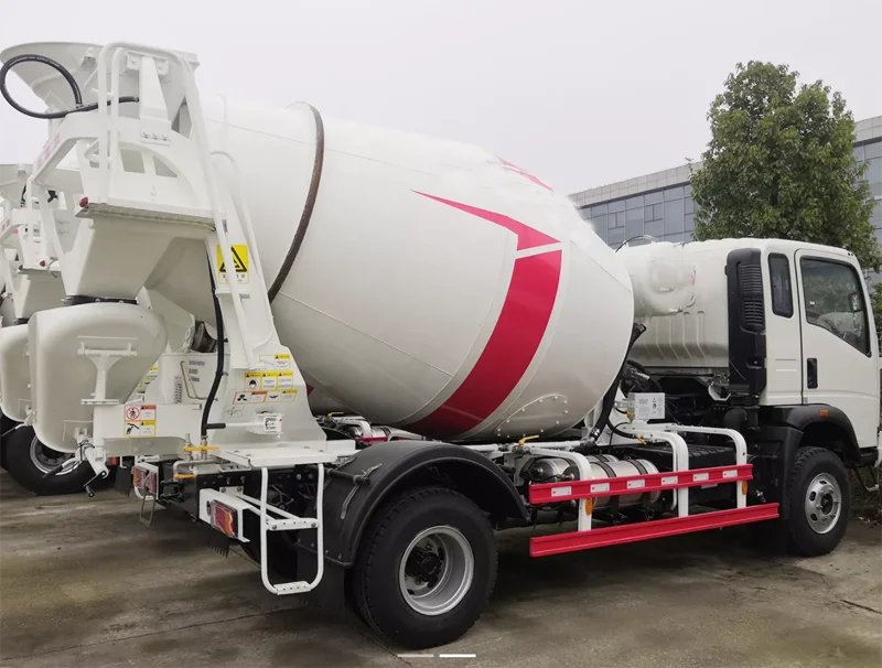 Chinese Brand New Sy206c8y(v) Mixer Truck Capacity 6 M3 8 Ton Small