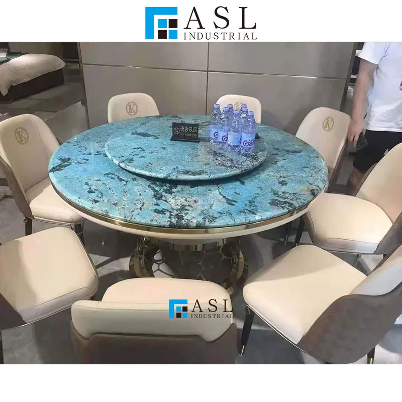 Factory direct blue marble macauba onyx marble sky blue quartzite marmol azul precio