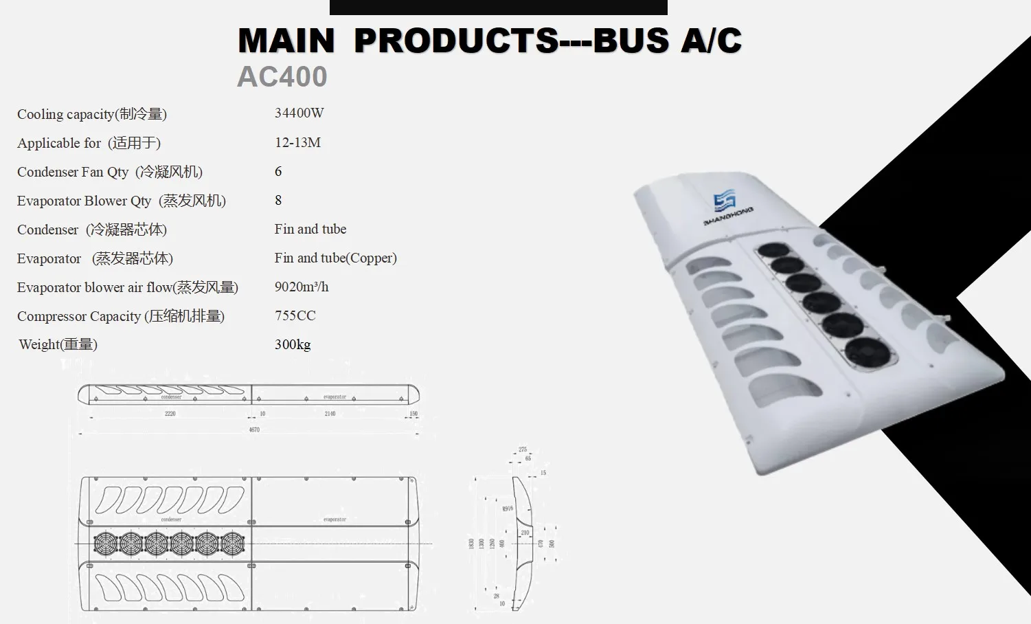 East Bus Air Conditioner, REPLACEMENT, 12m - detail 4