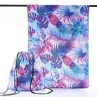 Bag 2020 NEW Design 2 In 1 Beach Towel To Drawstring Backpack Foldaway Beach Towels Bag