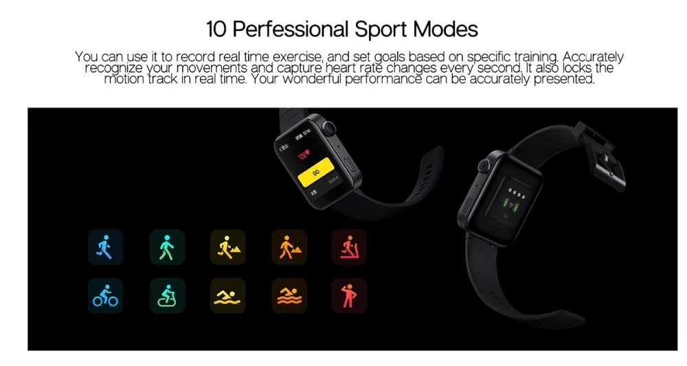 Xiaomi Mi Watch Gps Nfc Wifi Esim Phone Call Bracelet Android Smart