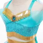 Popular Halloween Jasmine Princess Party Costume Cosplay Princess Fancy Dress Collection For Kids