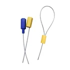 Pull Tight Hexagonal Marine Cable Wire Lock Security Seals Diameter 1.8mm