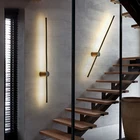 Light Modern Nordic Design 3w Arcylic Living Room Lamps Decoration Reading Bedside Light Indoor Rgb Line Led Wall Lamp