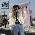 Fox Jacket Plus Size Real Fox Fur Sheep Leather Women Winter Jacket