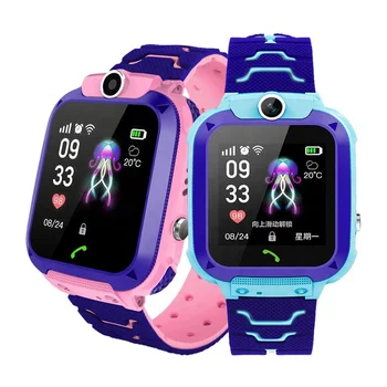 Q12 5th Generation Children Smartwatch Waterproof SOS LBS Tracking SIM Card Z5 Smart Watch for Kids