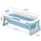 Bath Bathtub Bathroom Home Bathroom Can Be Customized In Color 143CM Large Bath Folding Portable Bathtubs For Adults
