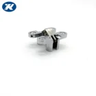 Hinge Hidden Hinge Chromed Plated Small Size 61*15mm Hidden Zinc Alloy Invisible Concealed Hinge For Door