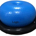 Balance Gym Pet Dog Toys : Anti Burst Fitness Balance Inflatable PVC Donuts Gym Ball