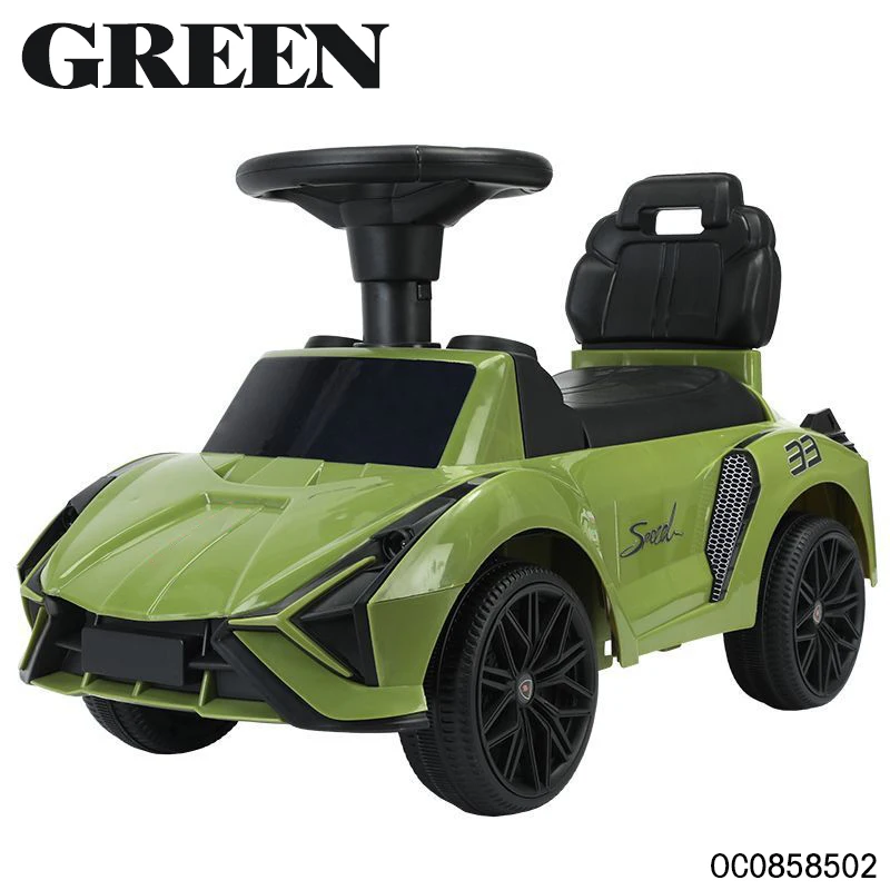 Wholesale baby ride on plastic toy cars for kids to drive with light and sound