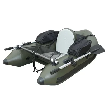 China Factory 1 person single fishing boat float tube inflatable belly boat inflatable boat for sale