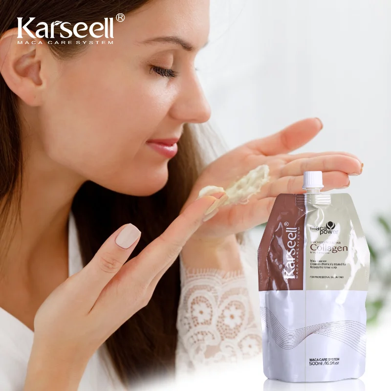 karseell best selling maca hair treatment hair collagen mask for dry and damaged hair