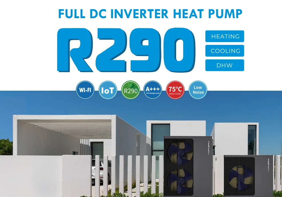 House Monoblock Heat Pump, R290, Electric, Sheet metal - detail 2