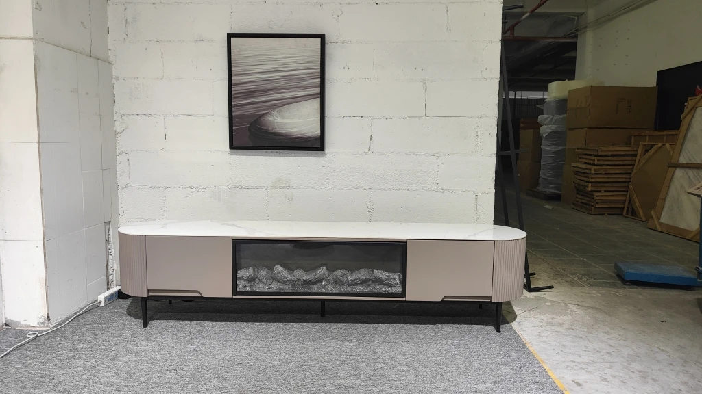 Factory Modern Fireplace, Wood - detail 10