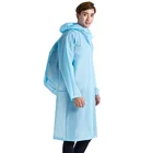 Rain Coat High Quality Raincoat High Quality Reusable Waterproof EVA Plastic Rain Coat Transparent Raincoat For Adult