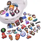 Charms Wholesale PVC Clock Charms Custom Designer Sandals Charms And Bracelet Gifts For Kids