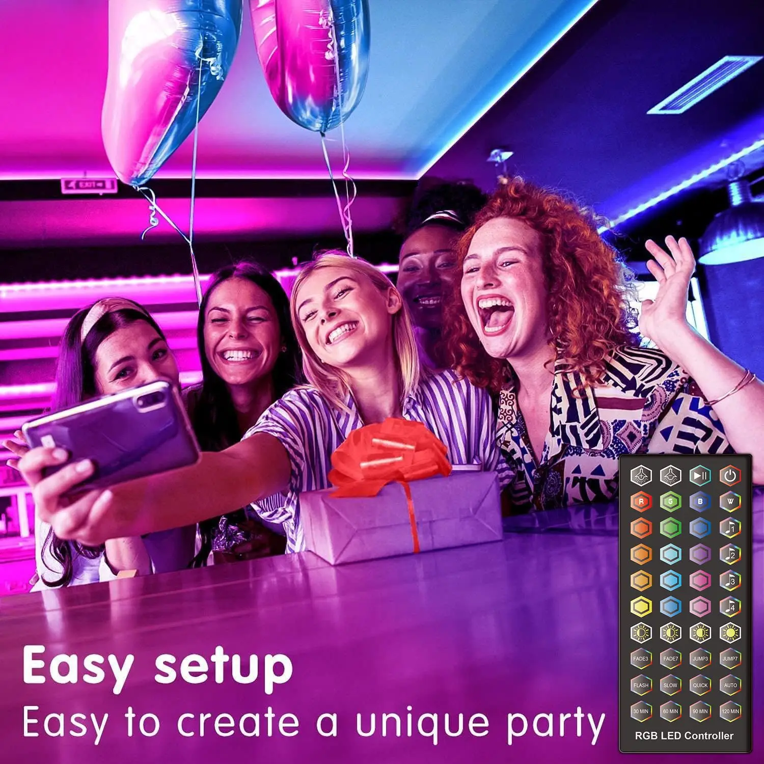 Hot Selling good quality App controlled full kit music SMD5050 5M 10M Outdoor Flexible waterproof smart RGB LED strip Light