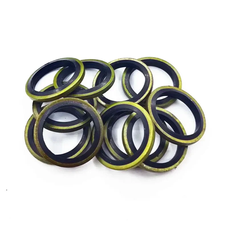 100pcs Bonded Seal Washer Assortment Kit Oil Drain Screw For Combined ...