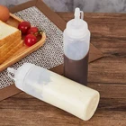 Packaging Plastic 240 360 450 500 680ml Custom Unique Squeeze Sauce Packaging Empty Plastic Soy Bottles