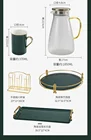 Mug Six-color Mug Hand Painted Gold Cup Ceramic Coffee Mug Set Glass Jug Set