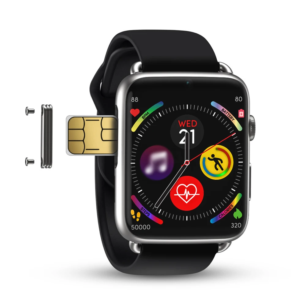 4g android smartwatch with sim card Clearance