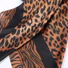 Chiffon Scarf Women Regenerative Polyester Chiffon Square Printed Scarf Shawl