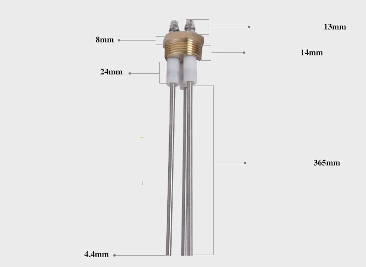 Level Electrode Rod Boiler, SS304, LS-002 - detail 12