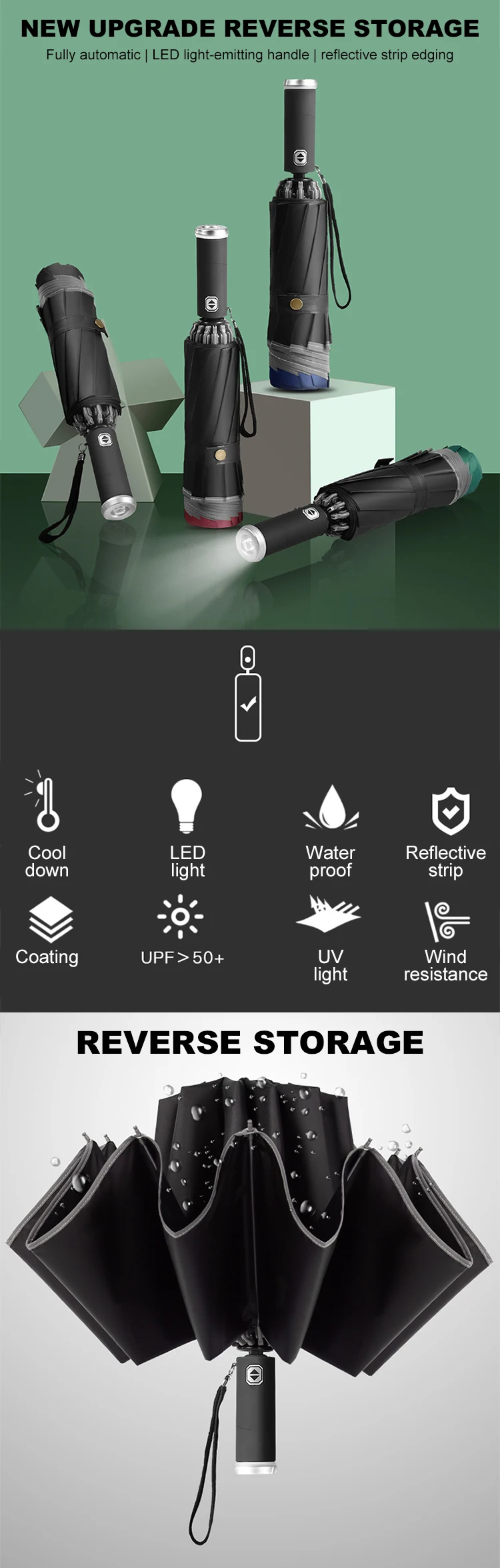 Portable Folding Design Umbrella