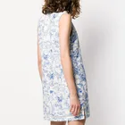 New Women 2021 New Vestidos Para Damas Versage Dresses Women Animal Pattern Dresses Sleeveless Dress