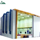 Sandblasting Room Powerful Excellent Performance Q26 Semi-automatic Shot Blasting Room/container Sandblasting Room
