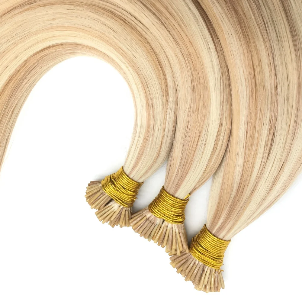 Divine Cold Fusion Keratin Indian Bond Remy Piano Colour Highlight Mixed  Blonde Raw Hair Balayage I Tip Hair Extensions Colour - Buy Balayage I Tip  Hair,Highlight Hair I Tip,Piano Hair Extensions Product