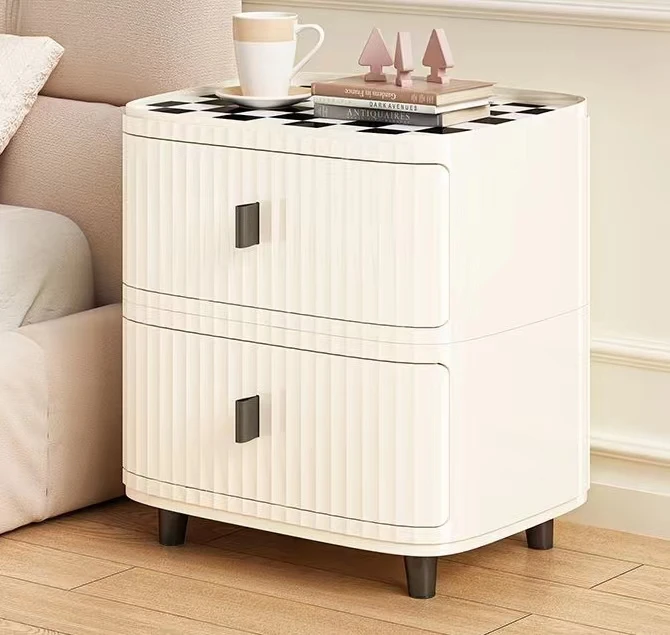 Factory direct sales installation-free storage cabinet with drawer household all-in-one bedroom bedside table simple living room