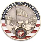 American Collectible Coin Customized Gold Coin Casting Metal Challenge Coins For U.S.
