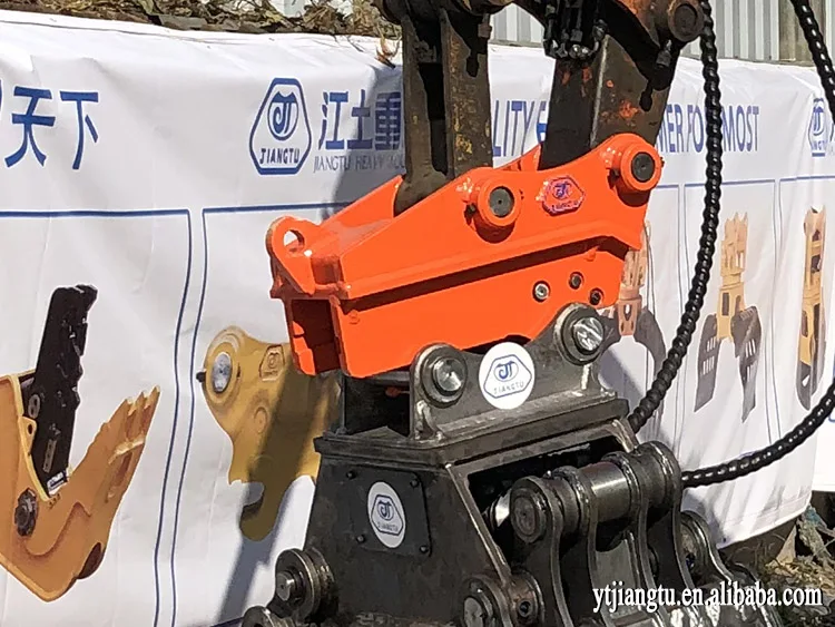 Excavator Universal Quick Hitch Tilt Rotators Quick Coupler Tilt And