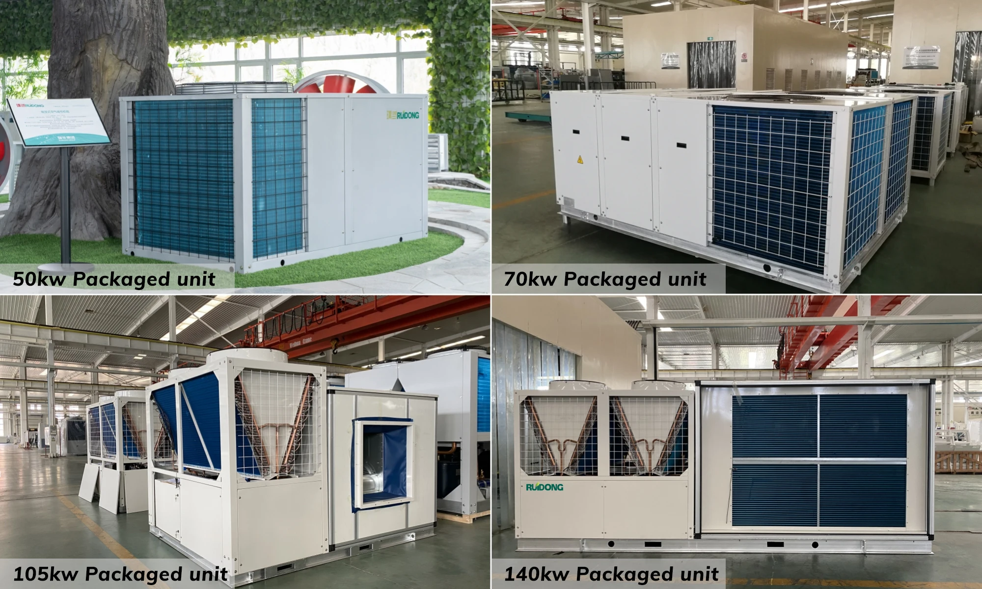 Conditioning Rooftop Package Unit, 380V, 18-360 kw - detail 10