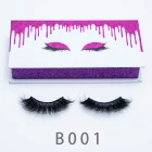 False Handmade False 25mm Full Strip Eyelashes Mink 3d Fluffy Handmade Eyelashes Lashes3d Wholesale Vendor