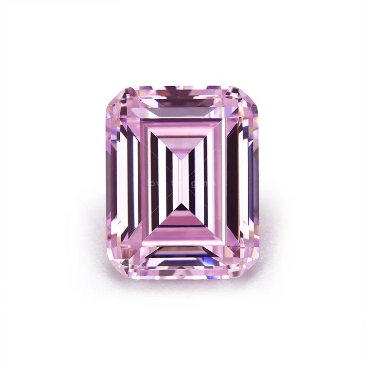 AAA Rated 5x3mm 20x15mm Pink Cubic Zirconia Emerald Cut **View Video** 