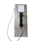 Full Keypad Wall-mounted Corded Handset Vandal Proof Labor Camp Telephone