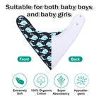 Cotton Baby Bibs Baby Bibs 2 Pieces Famicheer BSCI Big Size Bamboo Cotton Baby Bibs 2 Pieces