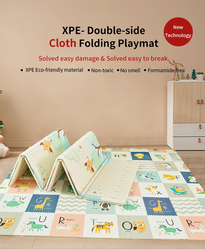 Custom Playmat Xpe Foam Corral Ddidactico Crawling Floor Large Kids