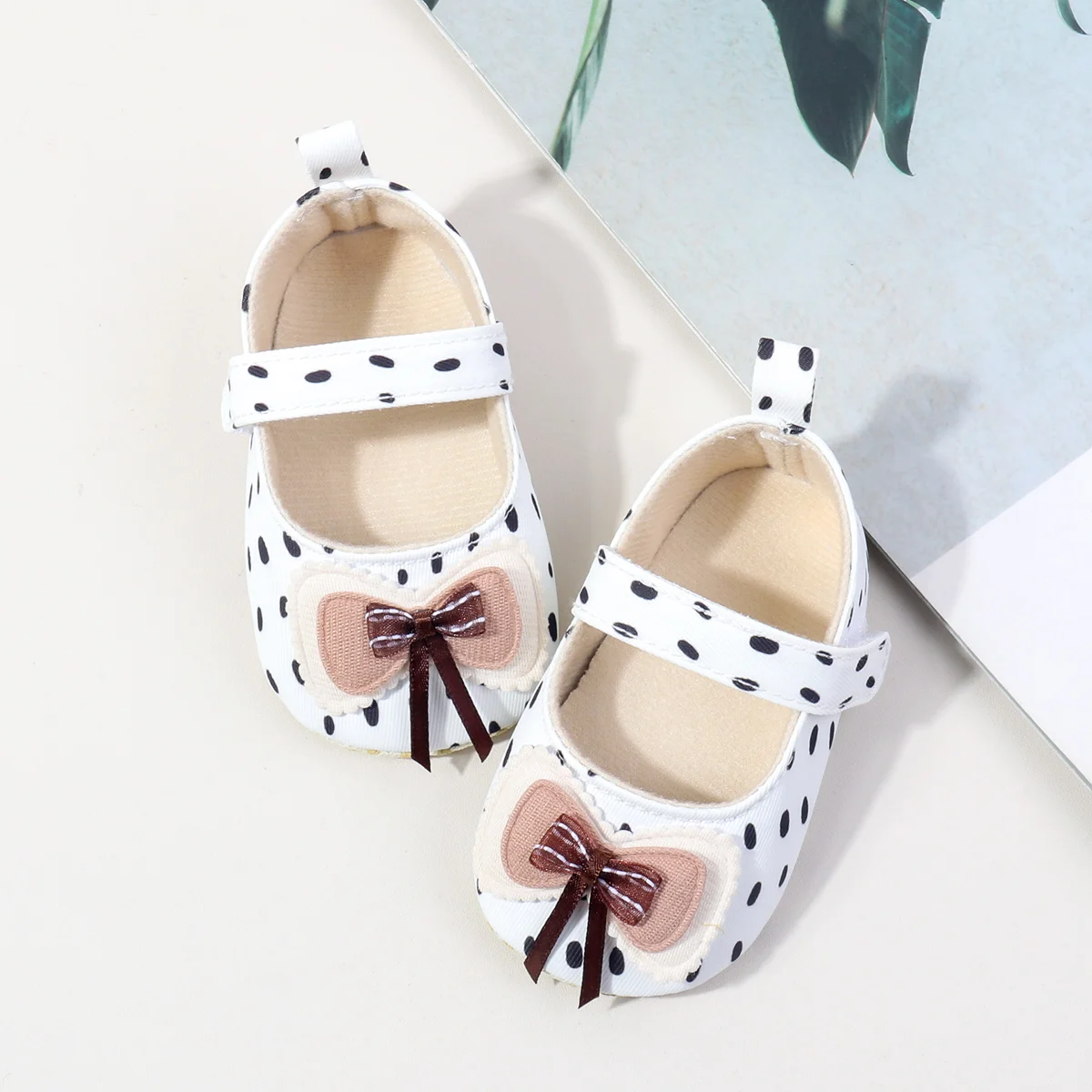 Summer New Arrival Inafnt Shoes Breathable Cotton Soft Soles Trendy Bowknot Princess Baby Shoes details