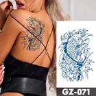 Sticker Beautiful Juice Body Skin Safe Custom Temporary Tattoos Sticker For Party Holiday Fun