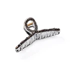 Clip Hair Claw Clip Korean Hair Claw Acrylic Rhinestones Geometric Hair Claw Clip For Brown Hair Claw Clip
