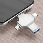Usb Stick Memory Sticks 2021 4 In 1 OTG Usb Flash Drive Iphone Usb Stick Unbranded Usb Memory Sticks