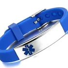 Silicon Medical Symbol Alert ID Silicon Band Medical Bracelet