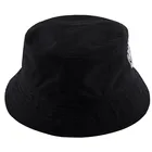 Black Hat Black Bucket Hat BSCI Small Order 100% Cotton Black Custom Embroidery Logo Bucket Hat
